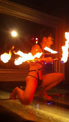 * AYUMI * - Fire Hoop Dance Show!
